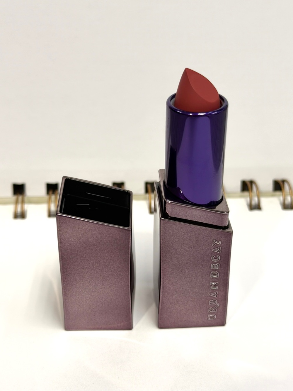 Urban Decay Vice High Impact Cream Lipstick, Shade Manic NWOB Full Size Vegan